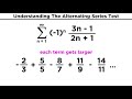 Convergence Tests for Series