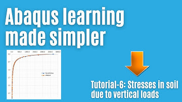 Abaqus tutorial – 06:  Calculation of stresses in soil under a concentrated load