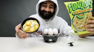 آلة خرافية تصنع كل شيء من البيض 😍🥚