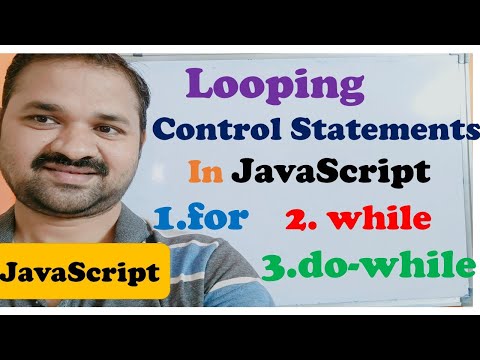 Looping (Iterative) Control Statements in JavaScript || for | while | do while | JavaScript Tutorial