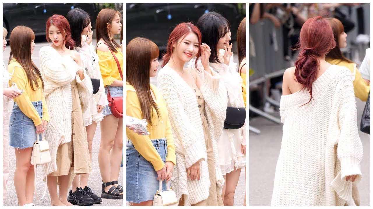 190621 러블리즈 이미주 뮤직뱅크 출근길 직캠 Lovelyz Mijoo fancam by Spinel