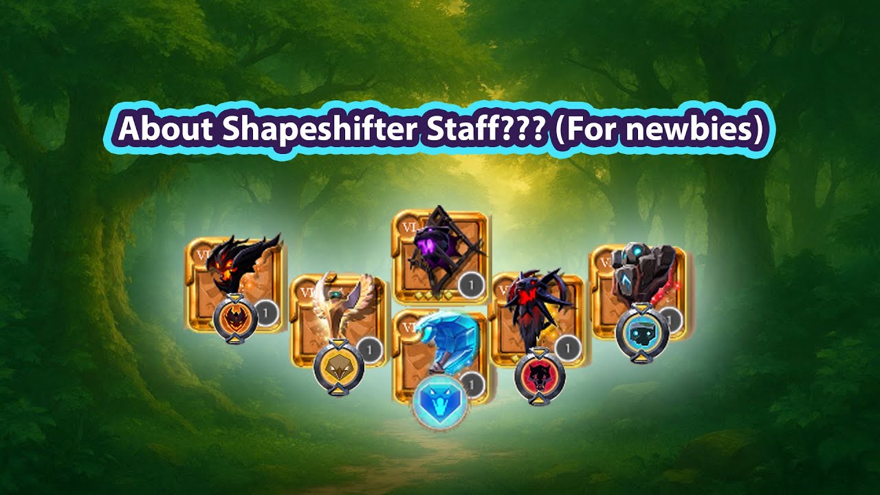 🟩⚔️About Shapeshifter Staff is good  ??? || Albion online🧙‍♂️