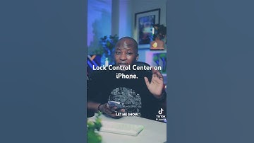 How to lock control center on iPhone to prevent airplane from thieves…..