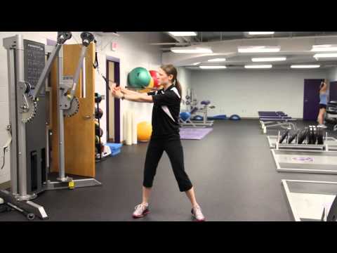 High to Low Cable Torso Rotation