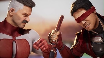 Mortal Kombat 1 - Omni-Man vs Kenshi | All Intro/Interaction Dialogues