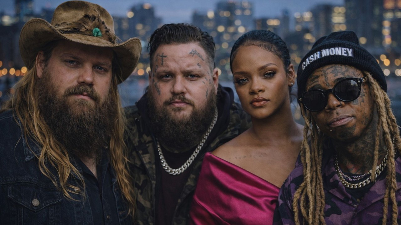Chris Stapleton ft Jelly Roll, Rihanna & Lil Wayne–Still Standing in the Storm (2026 Fan Made Music)