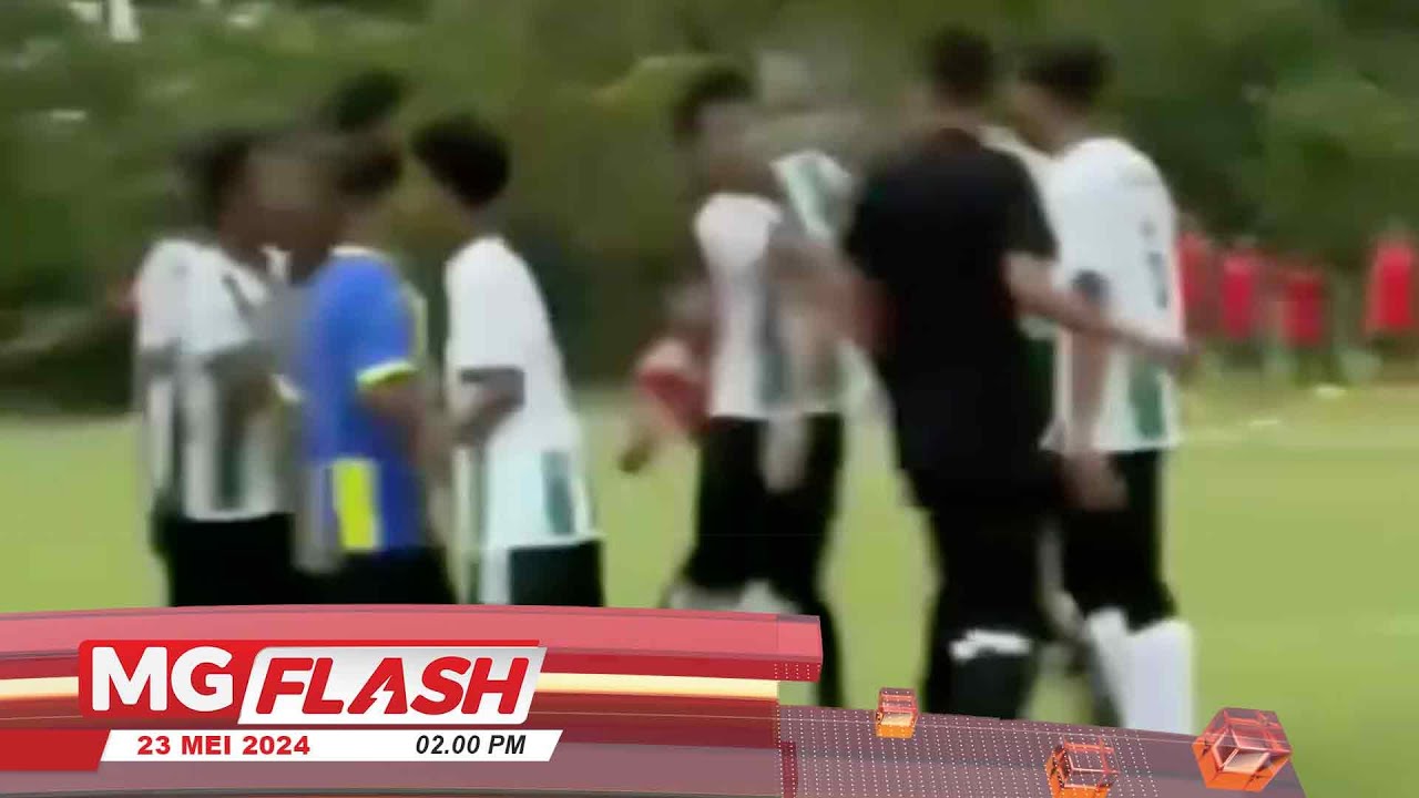 Kejohanan Bola Sepak MSSD Kecoh, Pelajar Pukul Pengadil #MGFlash