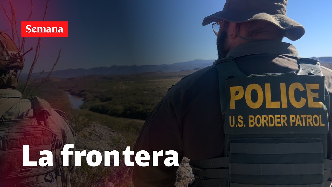 "Cerrada a los migrantes", así está la frontera de Estados Unidos con México | Semana noticias
