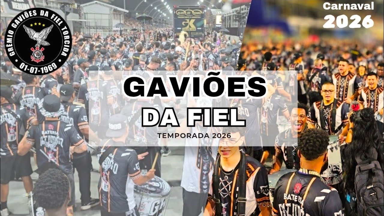 Gaviões da Fiel 2026 - ENSAIO TÉCNICO 