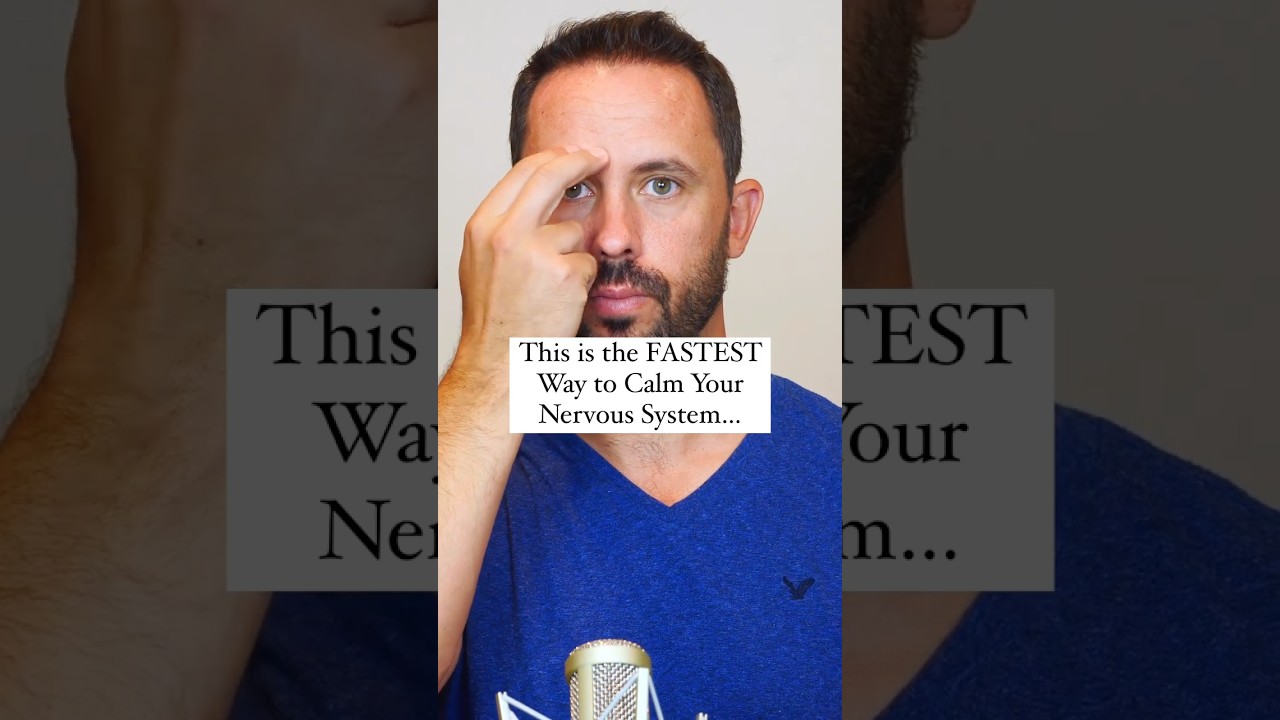 This is the FASTEST Way to Calm Your Nervous System...