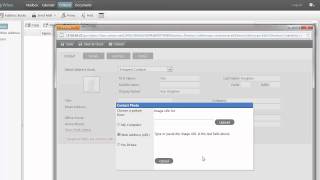GroupWise 2012 WebAccess: Add Photos to Your Contacts