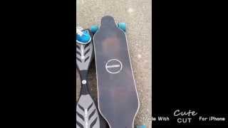 Mein longboard und mein Waveboard!
