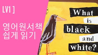LV1 ] WHAT IS BLACK AND WHITE? 흑과백은 무엇일까요? 영어동화책 Wealth