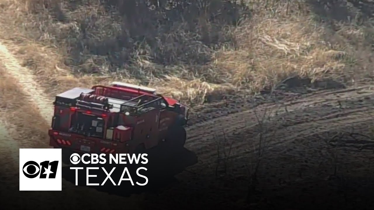 Several grass fires burn across Parker County Thursday