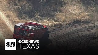 Several grass fires burn across Parker County Thursday