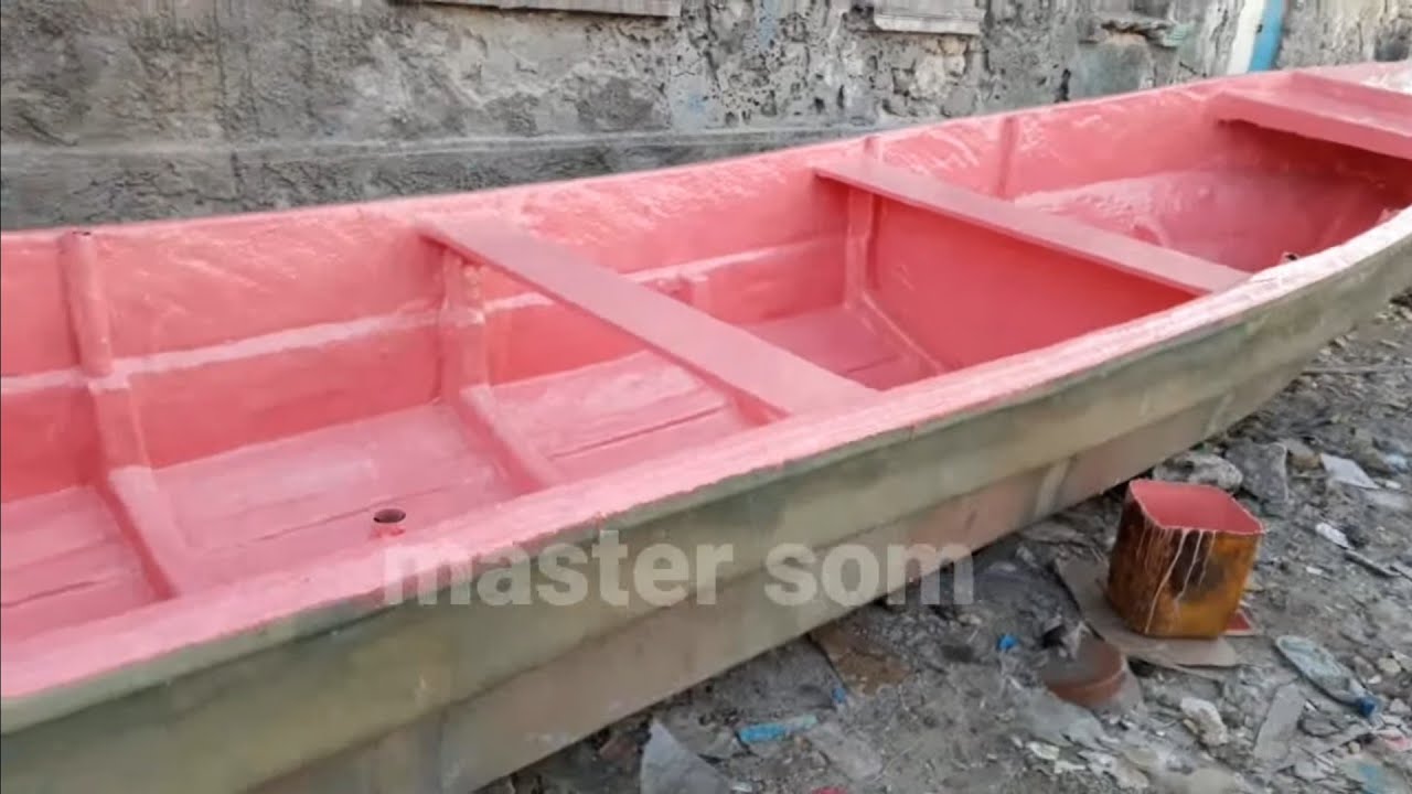 Fiberglass boat building part 4 YouTube