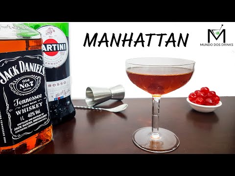 Vídeo: Como Fazer Um Coquetel Em Manhattan