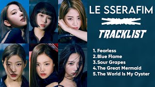 LESSERAFIM (르세라핌) ALL SONGS PLAYLIST 2022 [FULL ALBUM]