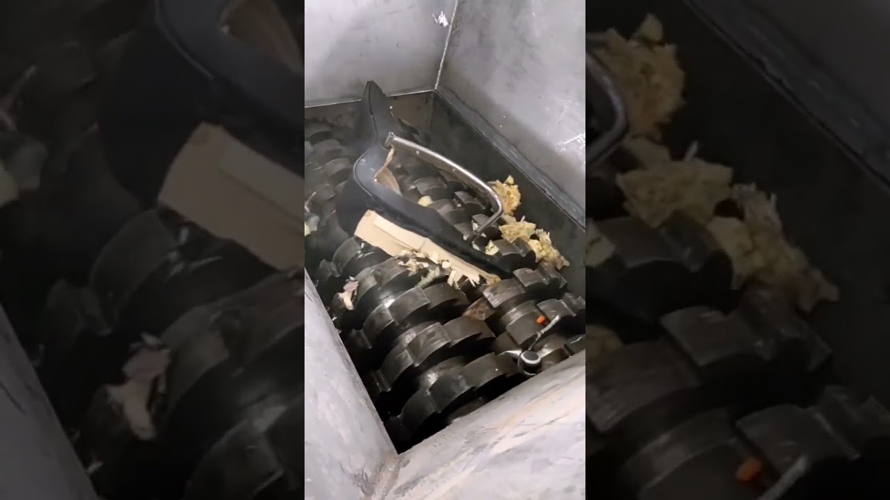 Detachable Blade Double Shaft Scrap Metal Shredder