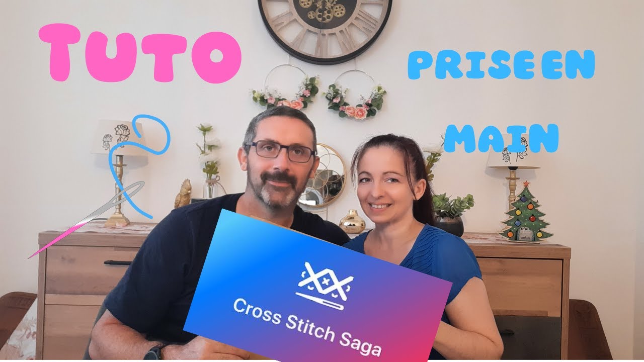 Point de croix Tuto Cross Stitch Saga #pointdecroix #crosstitch #broderie #crosstitchsaga