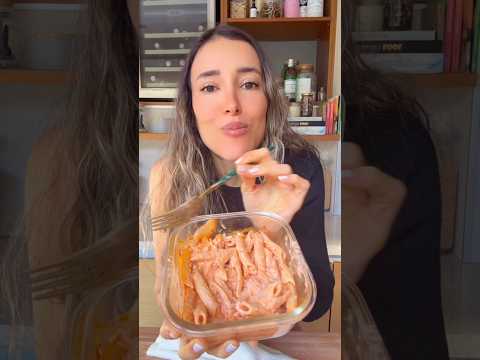 Pasta Cremosa en 5 minutos para cuando tenes hambre y cero ganas de cocinar ni esperar el delivery!