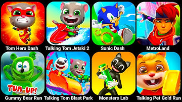 Talking Tom Jetski 2, Going Balls, Tom Gold Run, Red Ball 4, MetroLand, Going Balls, Honey Bunny…