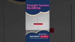 Straight Tension Fabric Media Wall Backdropsource