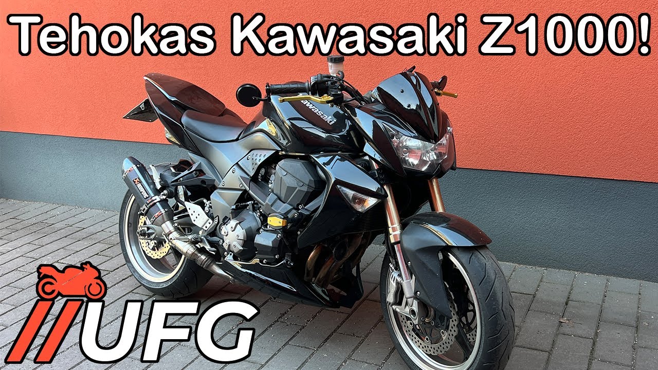 Kawasaki Z1000 Öljyn & Suodattimen Vaihto │ Testilenkki Kevään Kunniaksi