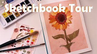 Sketchbook tour ✦ Watercolor