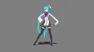 [MMD Model Test] Electric Angel - PDAFT Meteorite Miku