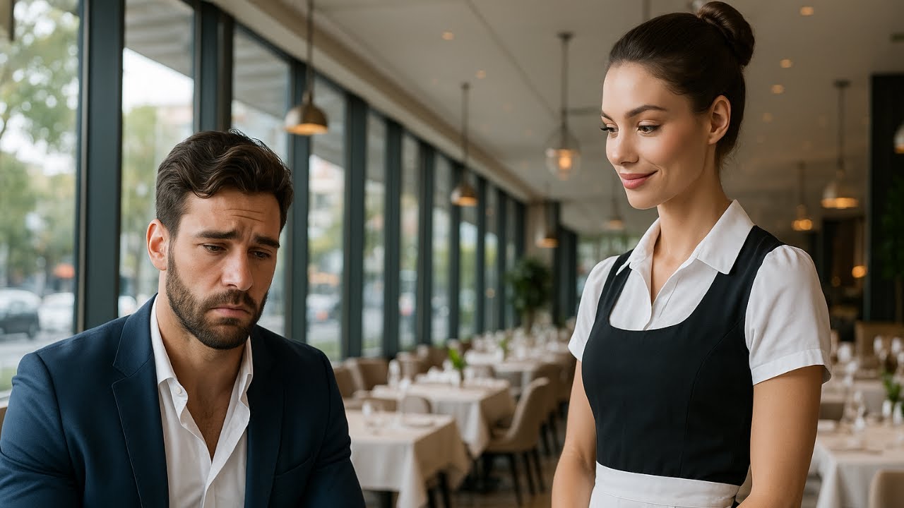 „Nie mam żony, możesz spędzić dzisiejszą noc w moim łóżku?” — błaga samotny milioner kelnerkę.
