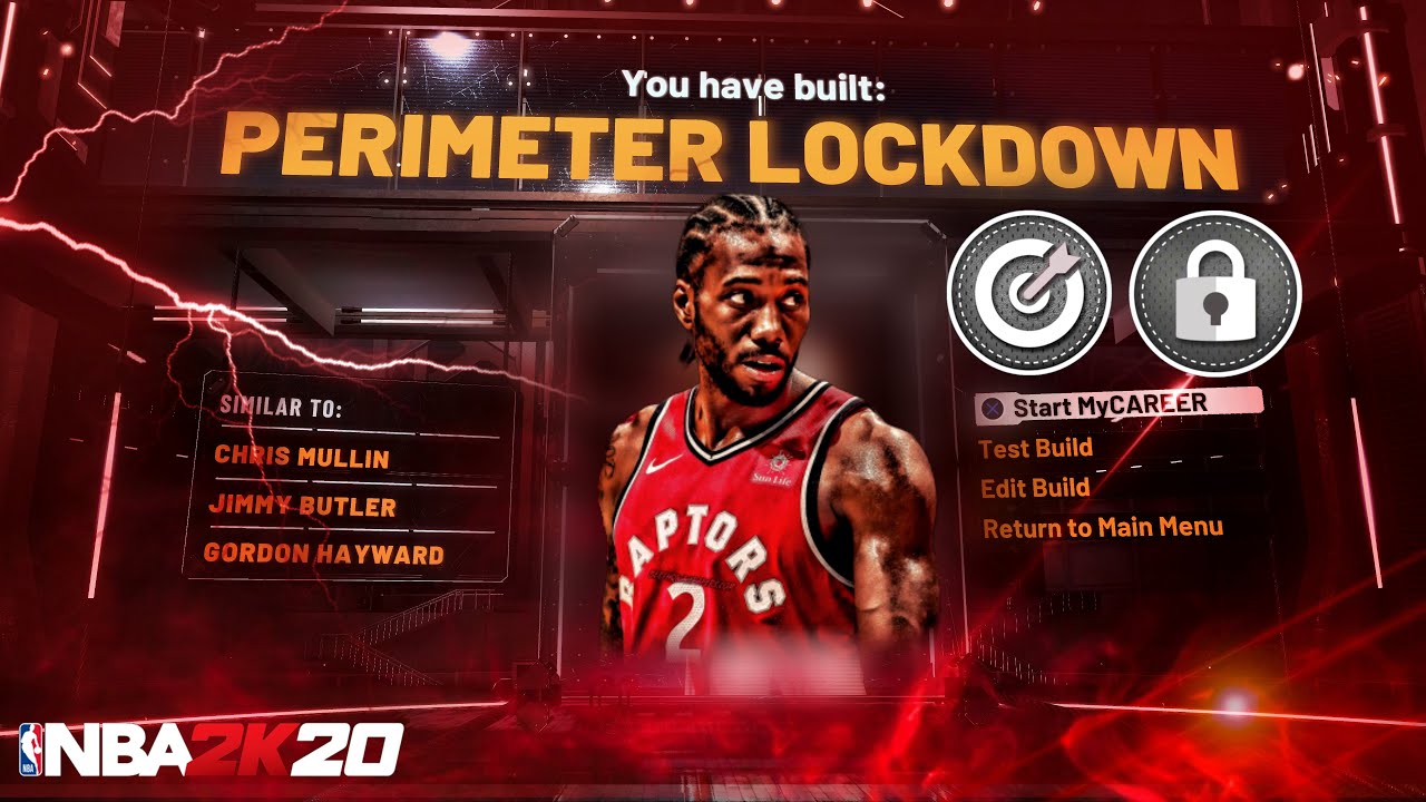 THIS DEMIGOD SHARPSHOOTING PERIMETER LOCKDOWN BUILD IS THE BEST BUILD IN NBA 2K20!(MUST WATCH