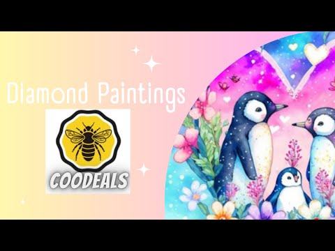 Nieuwe diamond paintings van COODEALS!