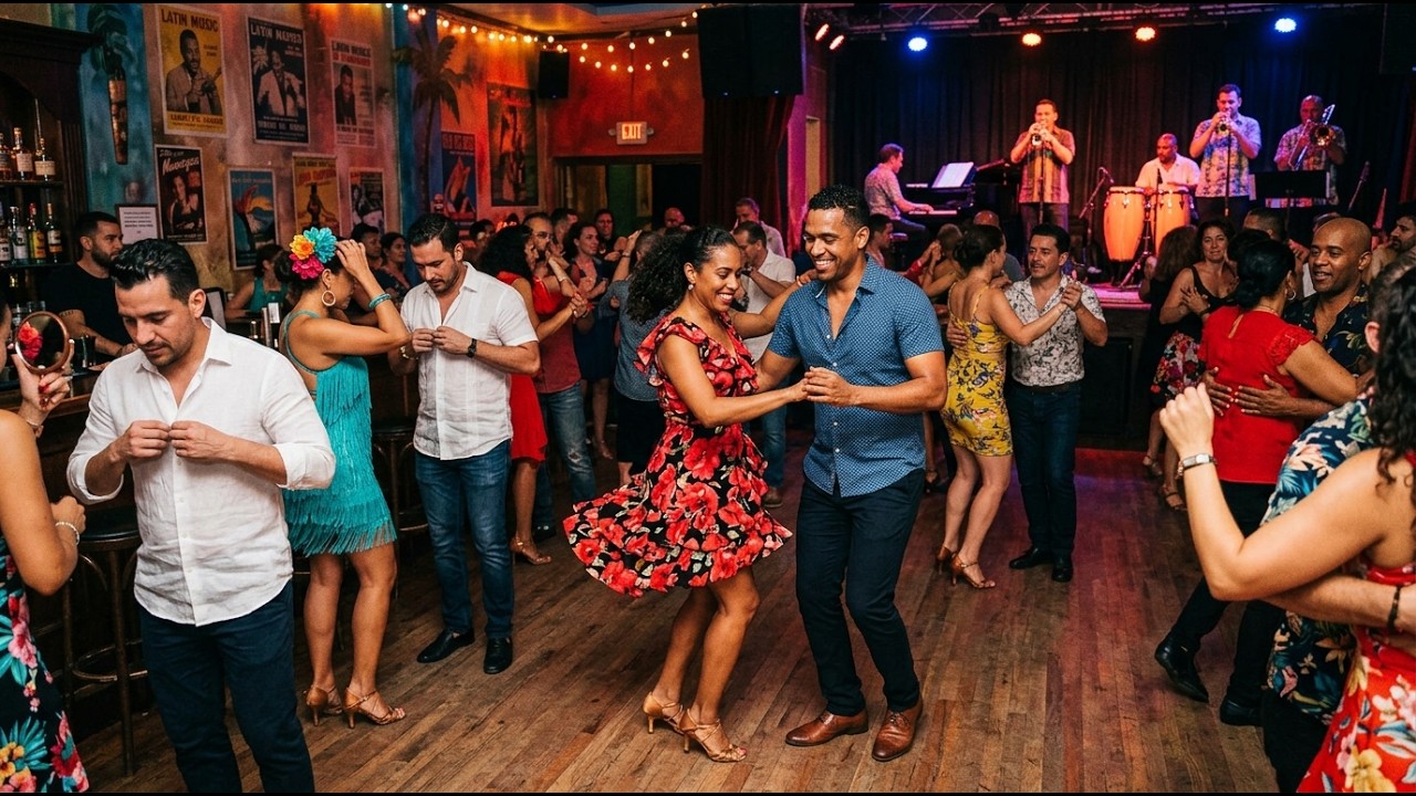 Salsa Lounge Nights 🍸 Smooth Latin Dance Music