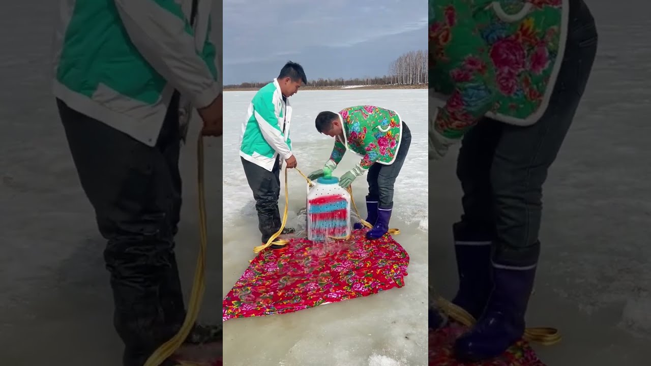 Fishing In Mohe The Northeast Joy Of Outdoor Wild Experience 