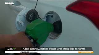 Trump acknowledges strain with India due to tariffs