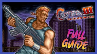 How To Beat Contra 3 On Hard Mode - Contra 3 Hard 1cc Guide W/Commentary screenshot 4