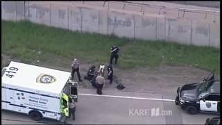Inmate captured on 35W after stealing van with 8 other inmates in it