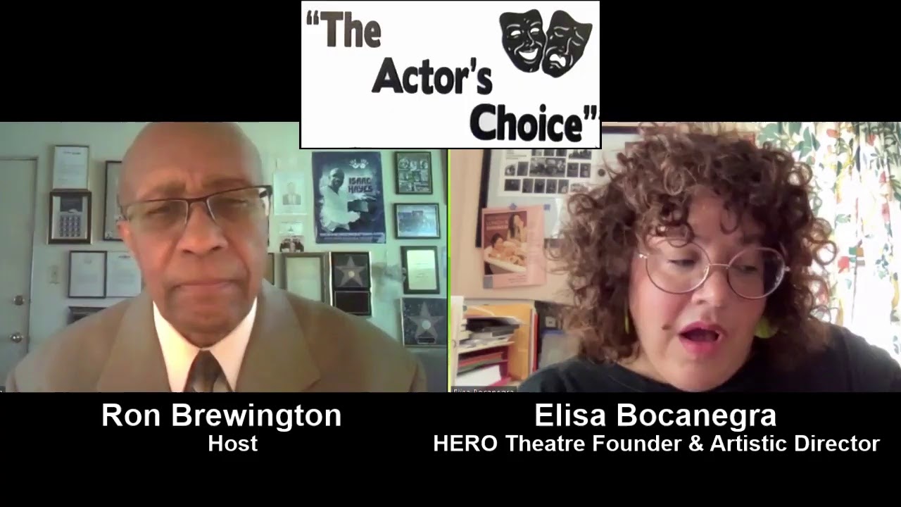 Director Marquis Smalls, Publicist, Actor Philip Sokoloff and HERO Theatre Founder Elisa Bocanegra
