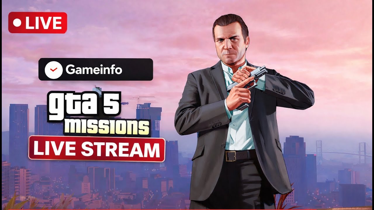 Live GTA 5 Enhanced Missions Live Stream | Gameinfo | 