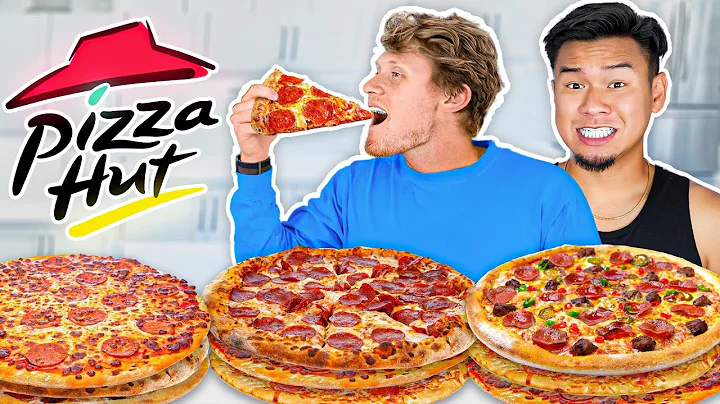 Eating EVERYTHING at Pizza Hut