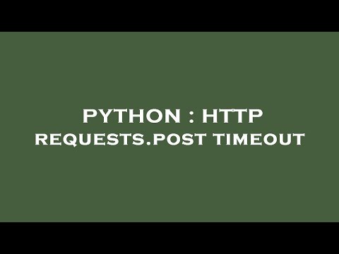 PYTHON : HTTP