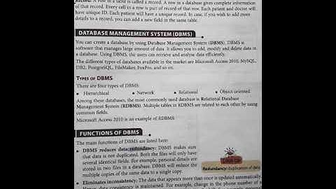 IGCSE ICT Class 8 - Database Management : MS Access (part 2)