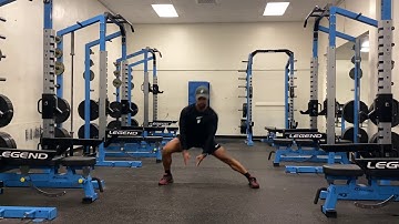 Lateral Lunge + T-Spine Rotation