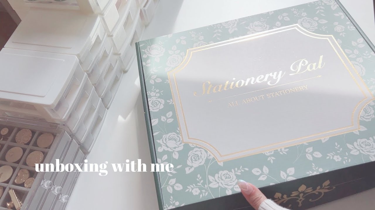 ［ENG SUB］📦 Stationery Pal haul | 文房具購入品 | unboxing