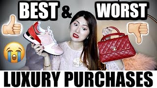 TOP 5 BEST & WORST LUXURY PURCHASES | HERMES, CHANEL, LOUIS VUITTON, TIFFANY, and MORE  | CHARIS