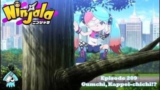 Ninjala Anime | Gumchi, Kappei chichi!? | Episode 209