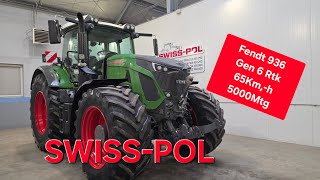 Fendt 936 Gen 6 5000 Mtg GPS 65Km-h rok 2021