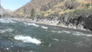 Time Zone Rapid on the Salmon River. Riggins, Idaho.