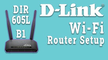 D-Link DIR 605L N300 Version B1 WiFi Router Setup with PPPOE Username and Password